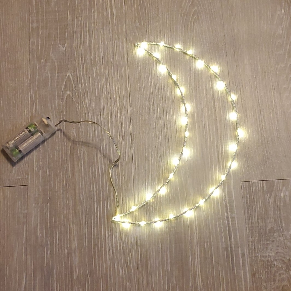 Wire Light Up Moon
